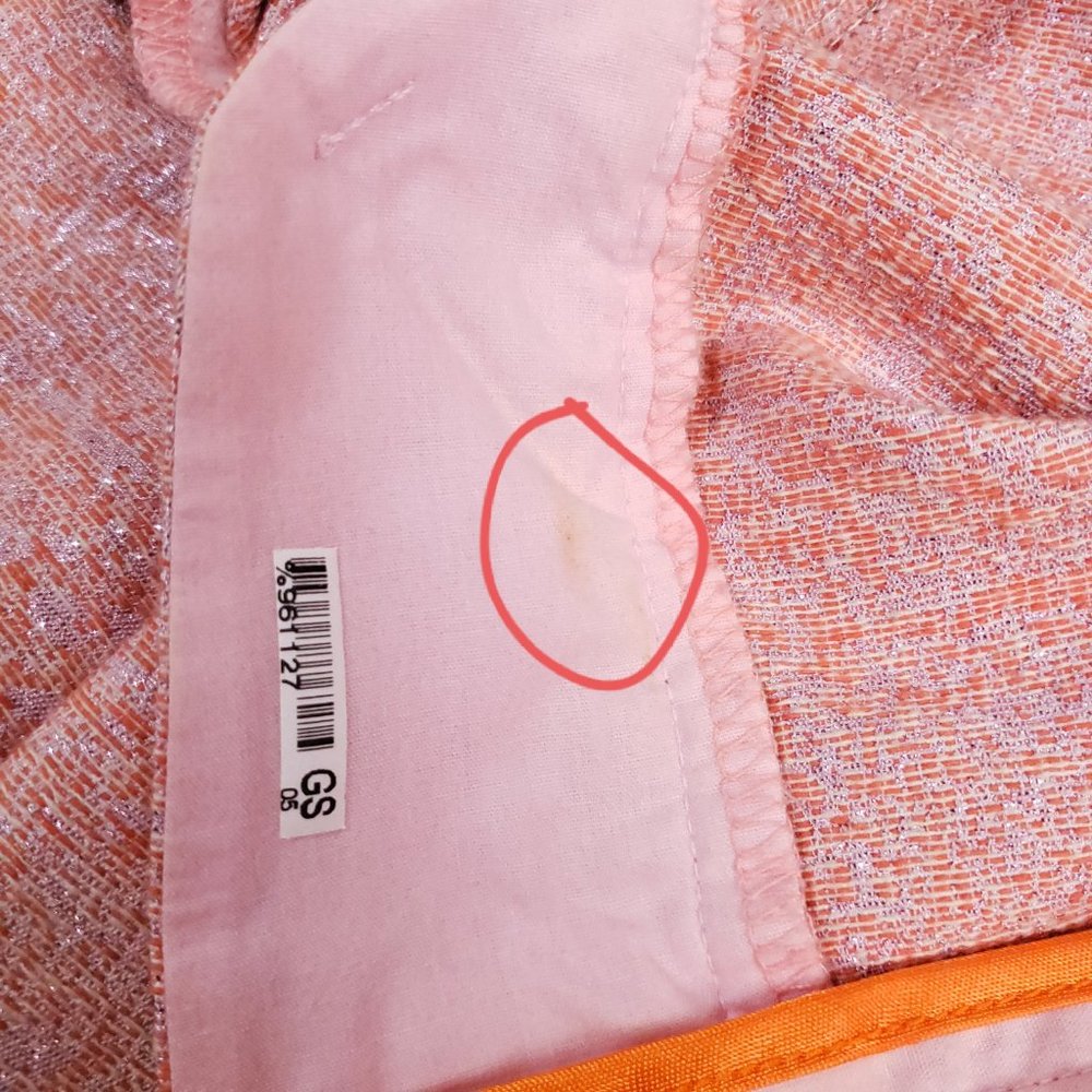 RARE Boden Pink Metallic Bistro Crop Pants - Picture 5 of 11